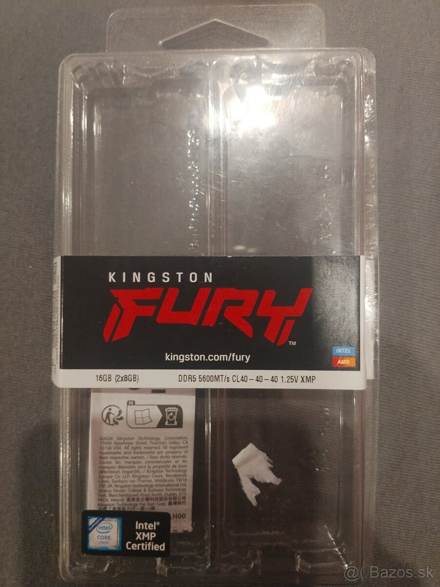 Pamäť RAM kit 2x8gb