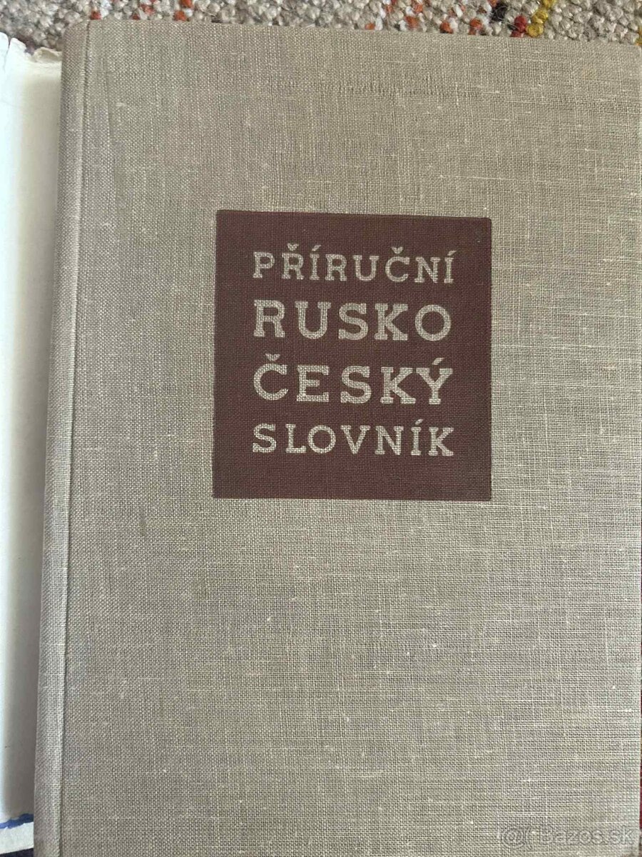 Prirucny Rusko -český slovník