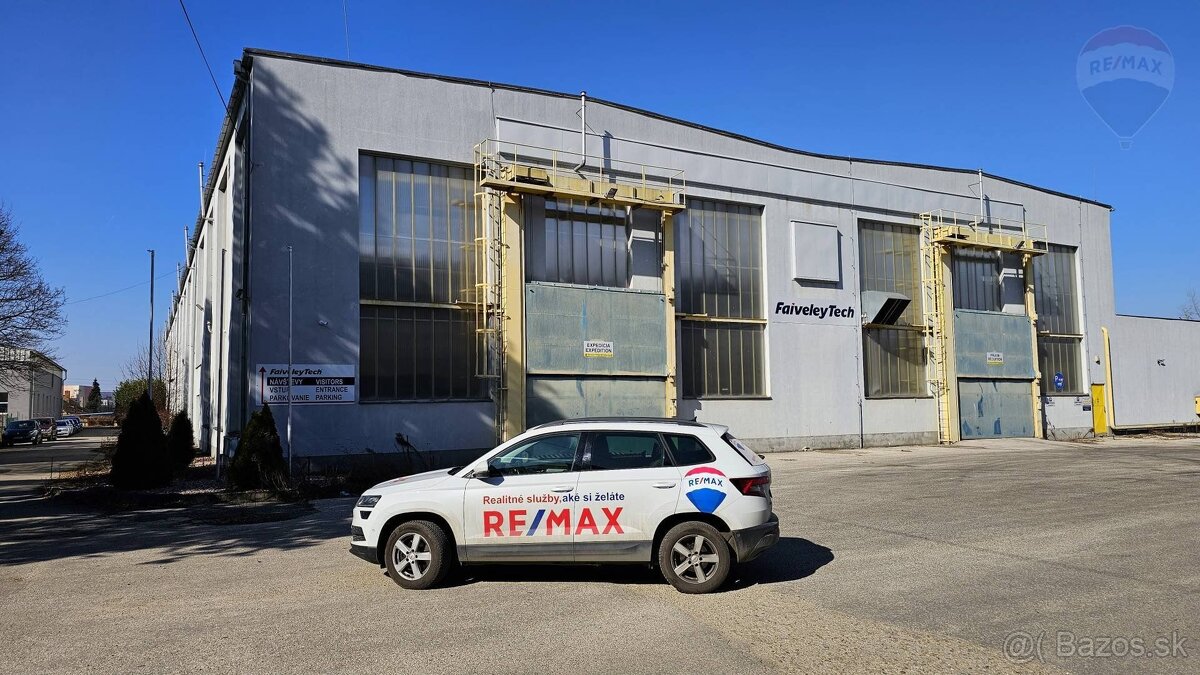 Prenájom výrobnej haly s mostovým žeriavom na 8 a 5 ton v Ni