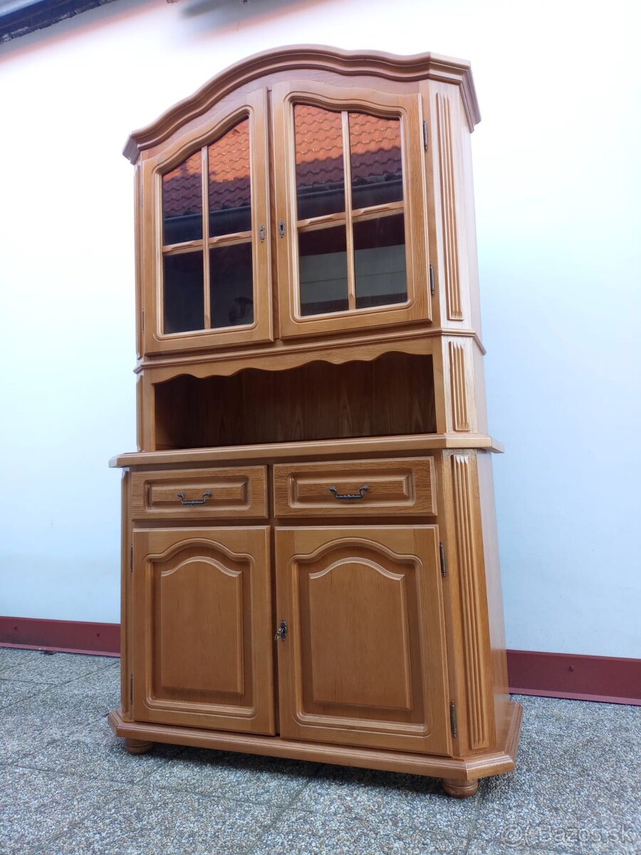 Rustikální kredenc, příborník, nábytek z masívu