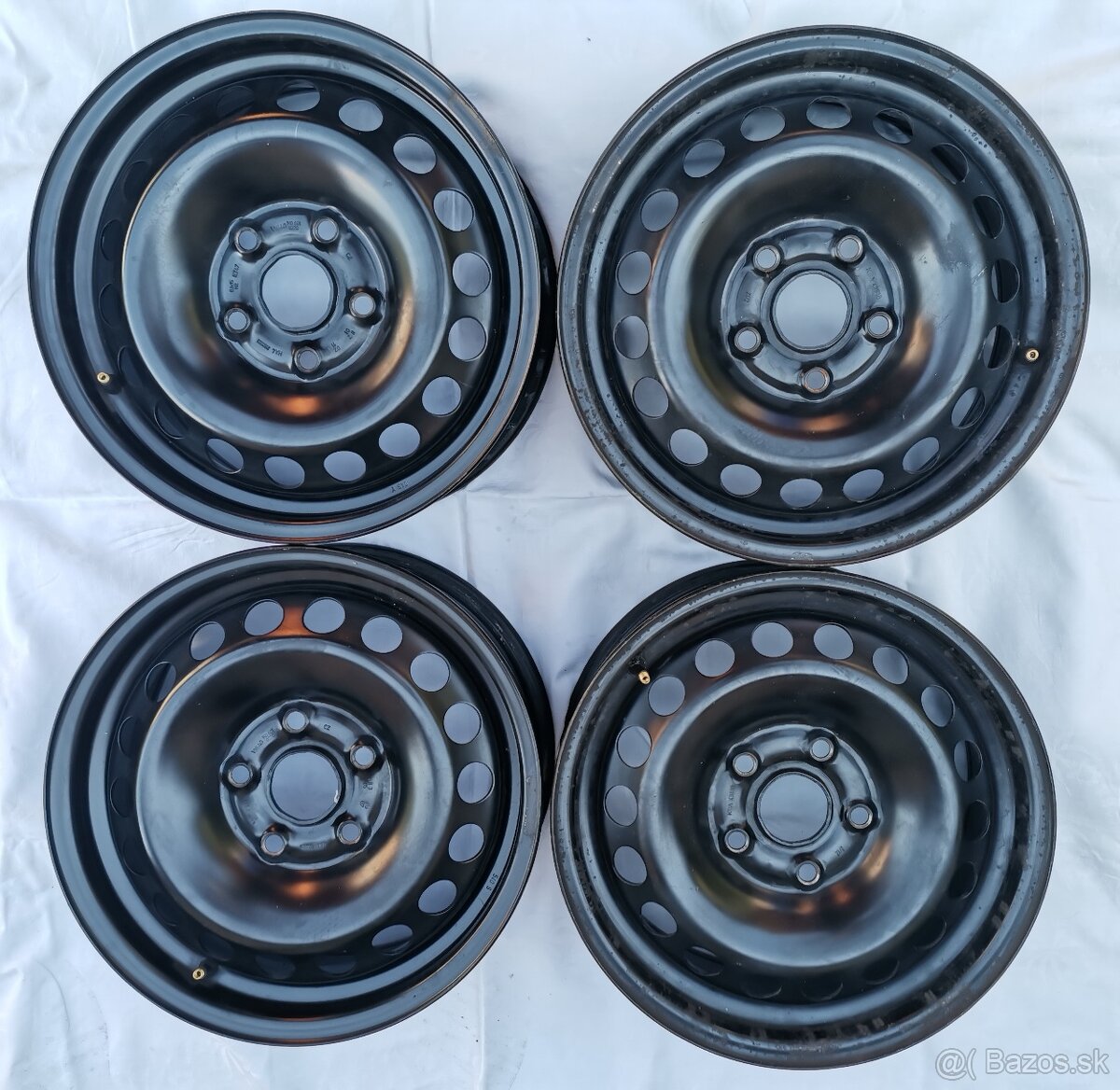 Nové plechové disky 5X112 R 15