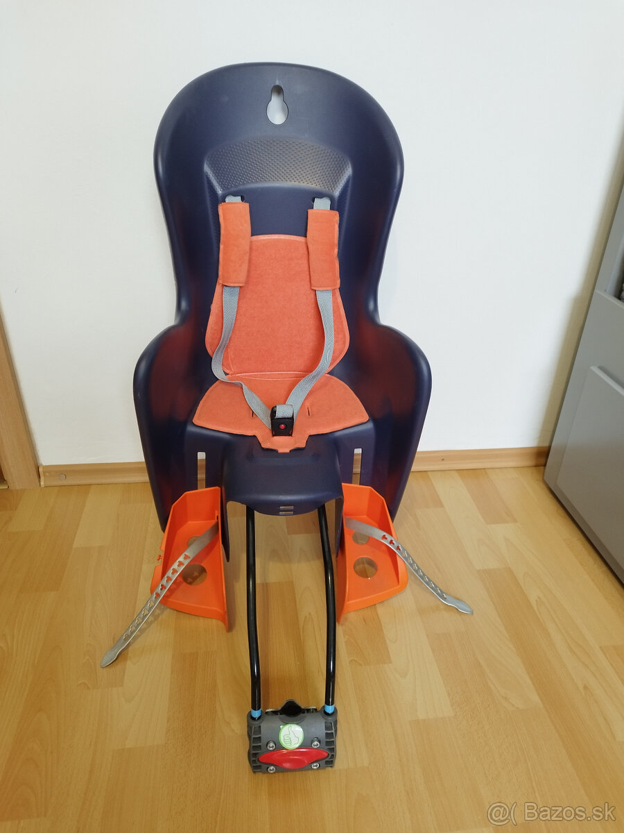 Detská sedačka na bicykel.
