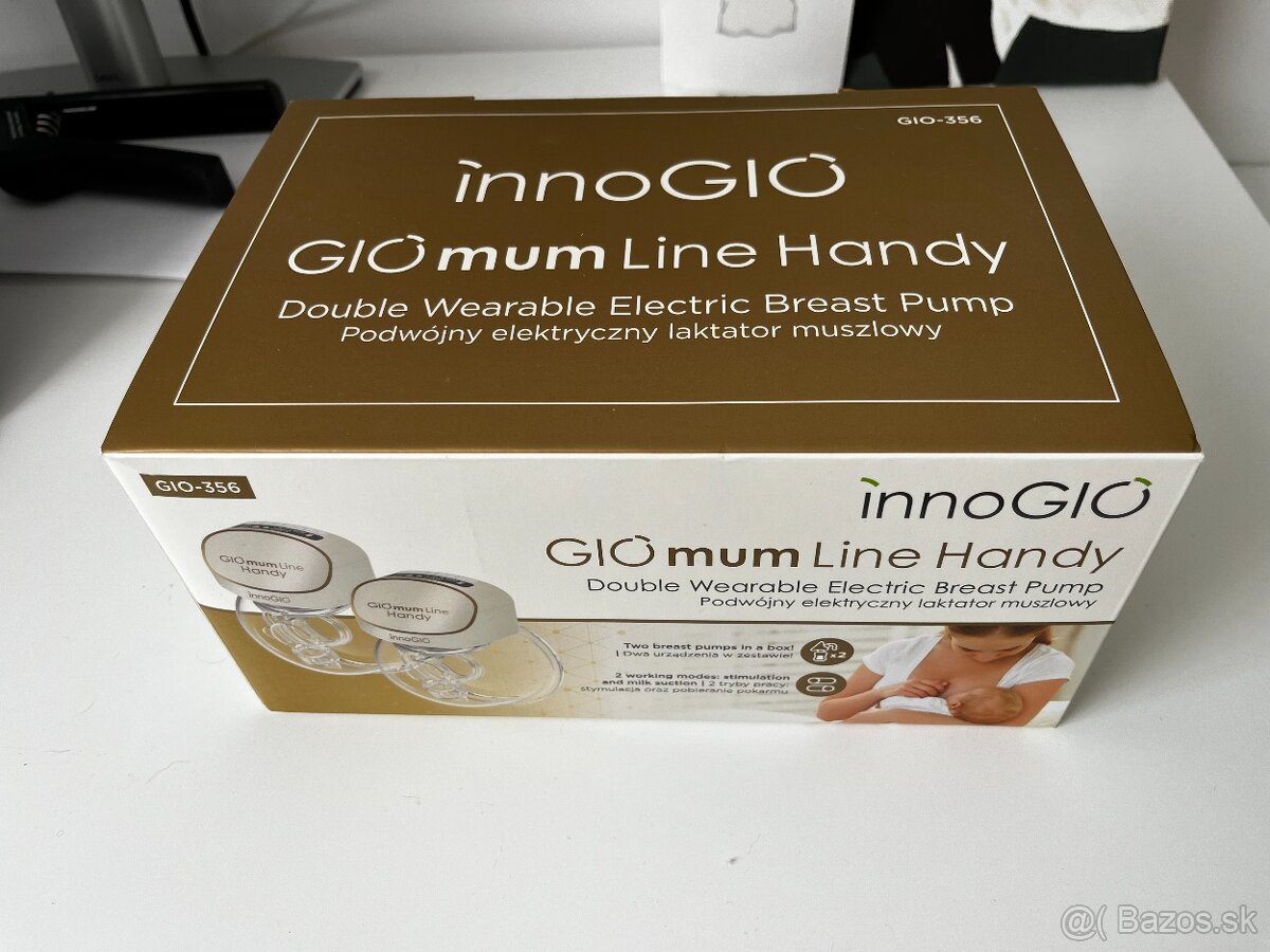 Odsávačka mlieka InnoGIO GIOmum Double prenosná