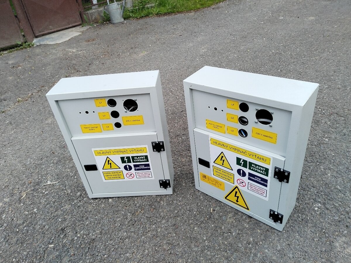 Predám novú oceľová elektrická rozvodná skriňa, rozvádzač