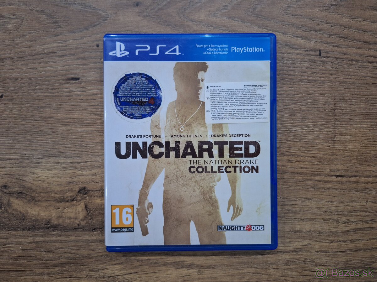 Hra na PS4 - Uncharted The Nathan Drake Collection CZ