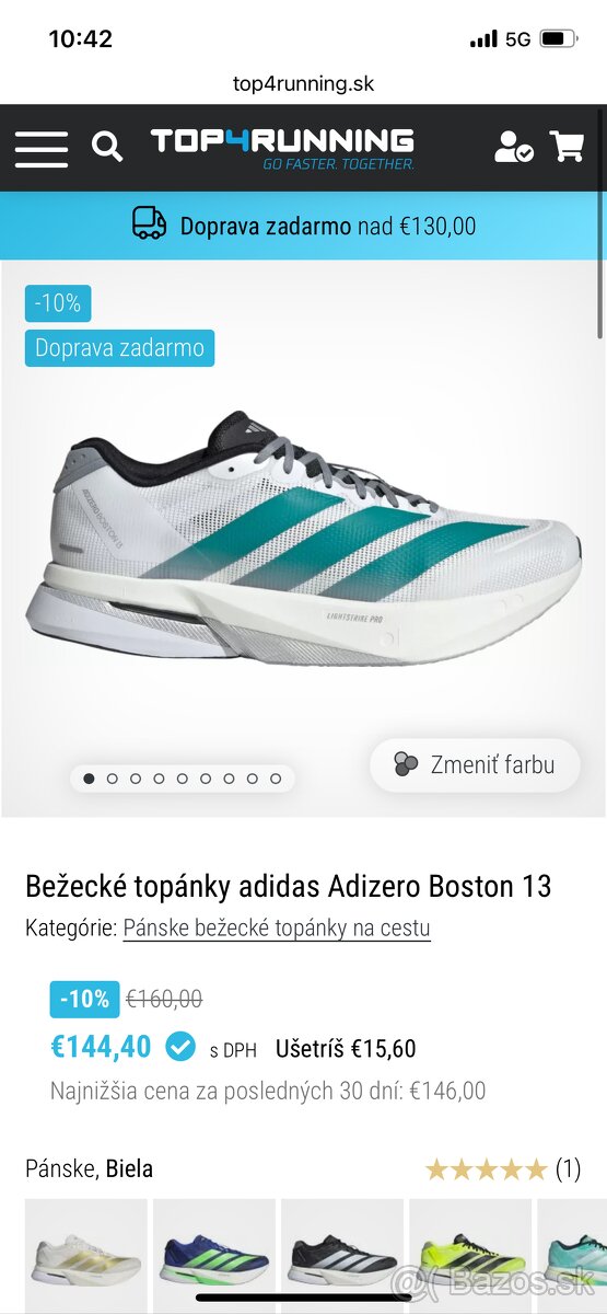 Bežecké topánky adidas Adizero Boston 13
