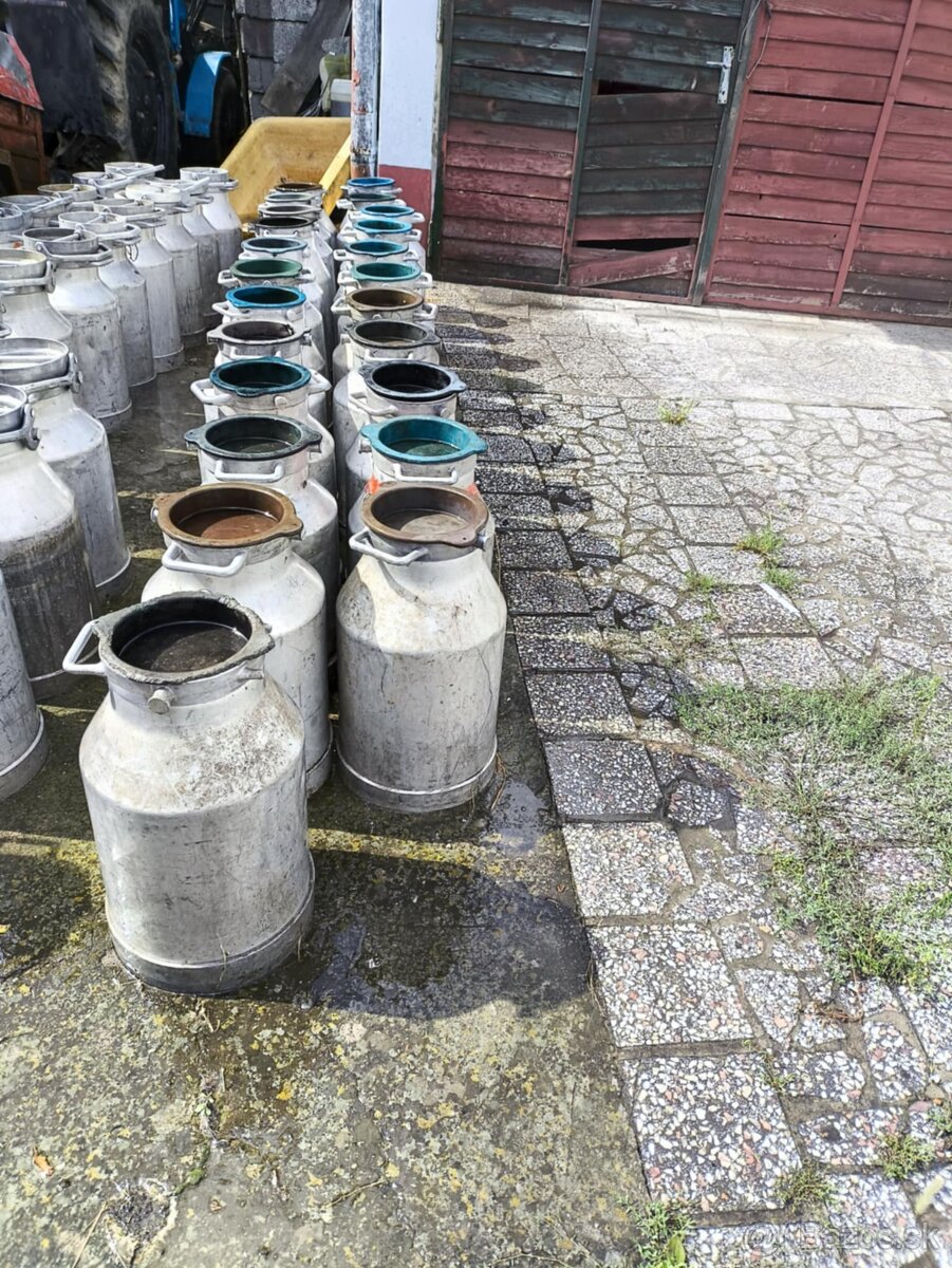 Mliekareňske Hliníkové konvy