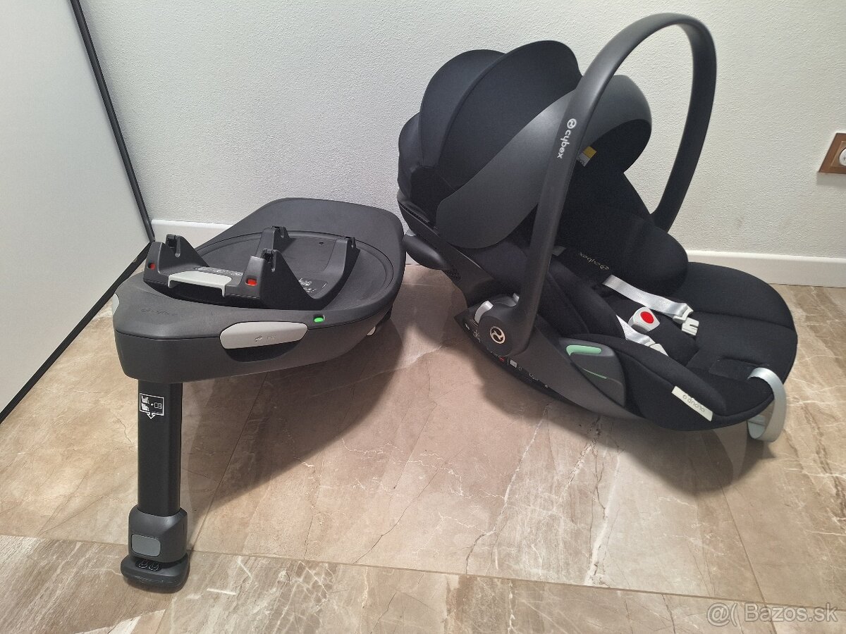 Cybex cloud G + isofix + adaptery