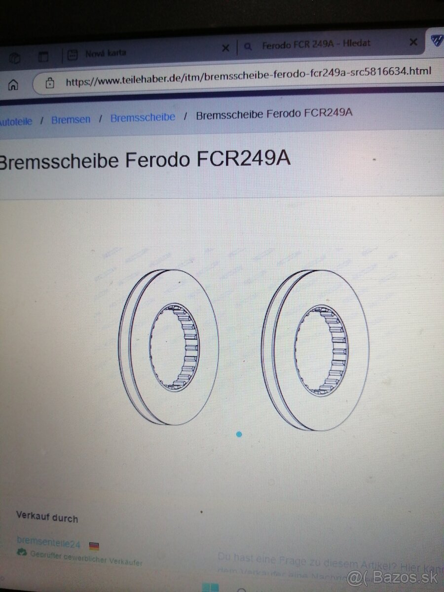 DAF, RENAULT TRUCKS, VOLVO SADA PŘÍSLUŠENSTVÍ BRZDOVÝCH DESE