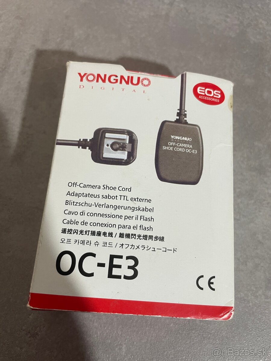 Off Camera Shoe Cord OC-E3