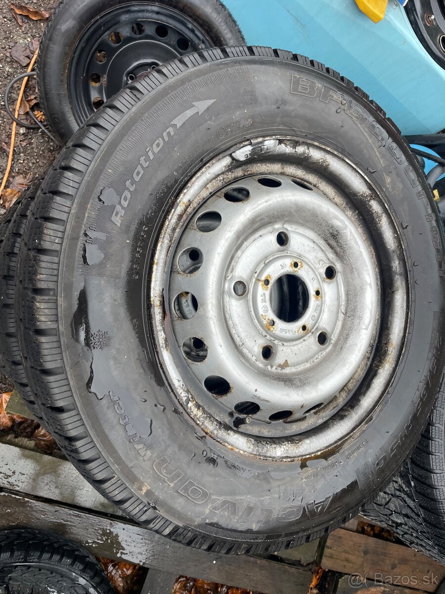 Zimné pneumatiky 215/65R15C