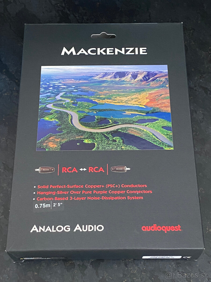 Predám audiokábel Audioquest MacKenzie