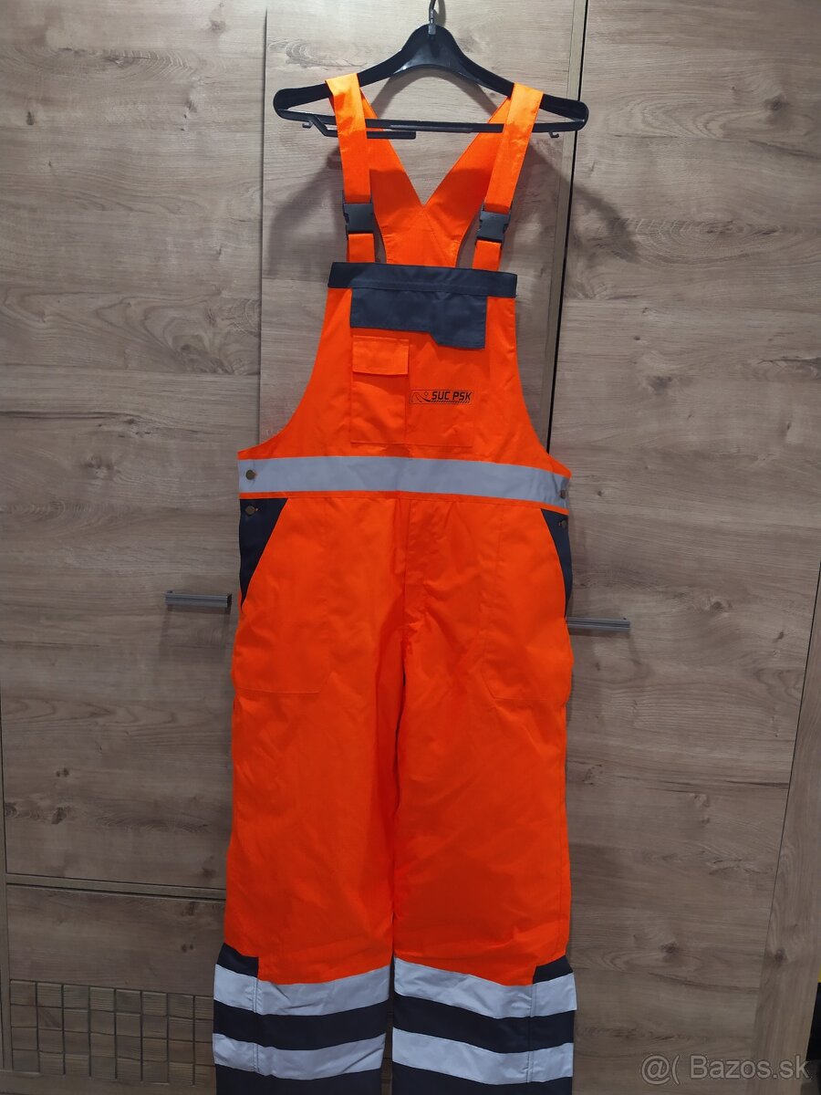 Predám zateplené pracovné nohavice značky Portwest S489