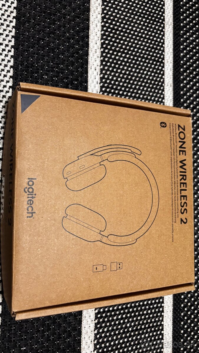Logitech Zone Wireless 2 bezdrôtové slúchadlá grafit grey