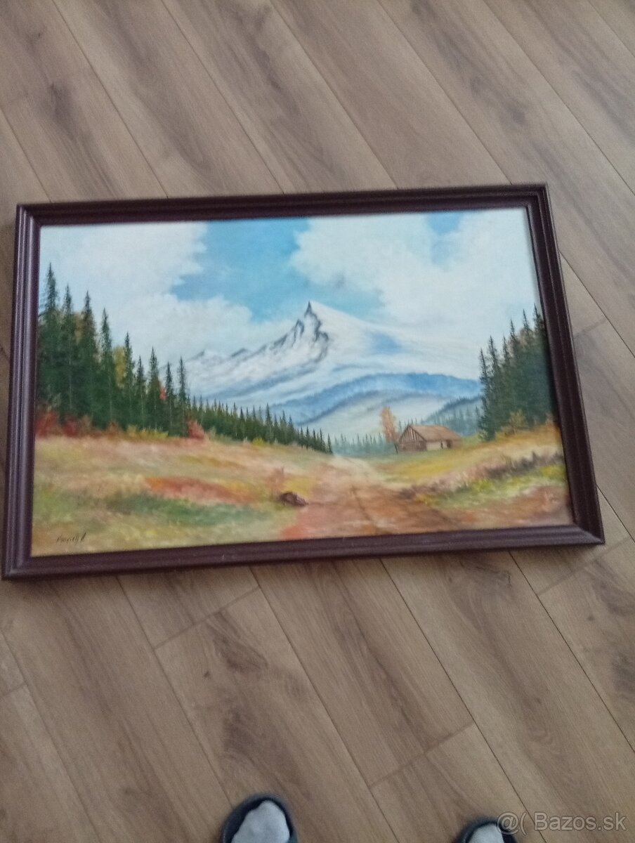 Predám pekný maľovaný obraz