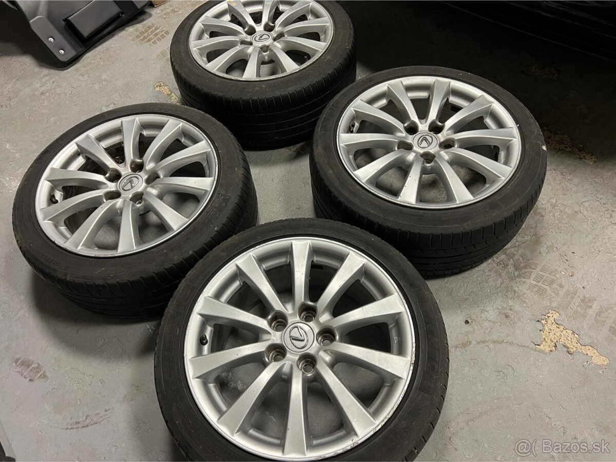 Predám 4ks disky 17" 5x114.3 Lexus