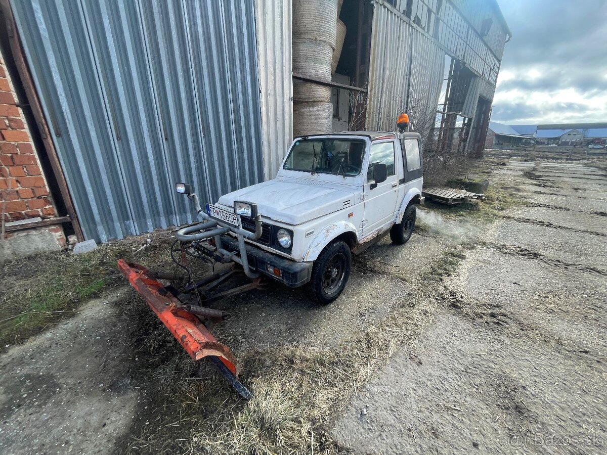 Samurai so sneznym pluhom