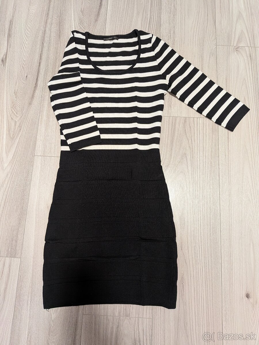 Pletené šaty Mango