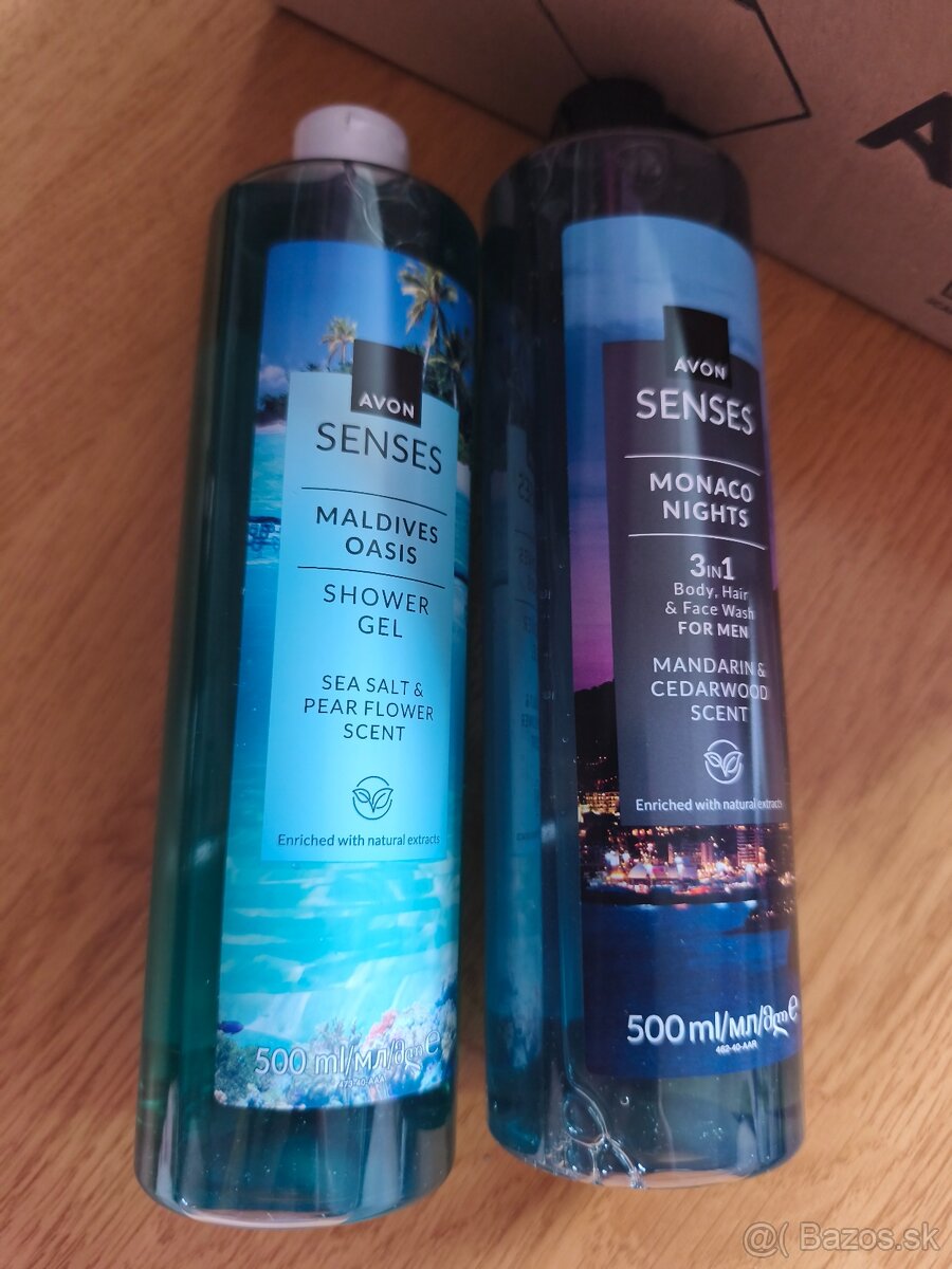 Sprchové gely 500 ml