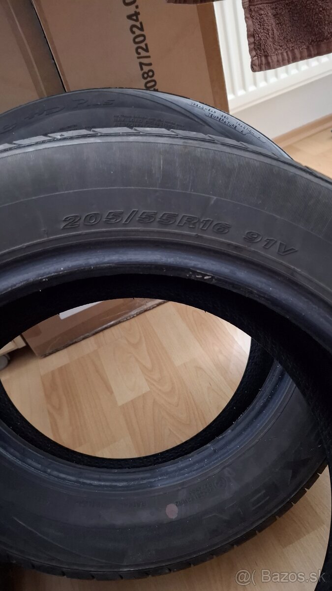 Predám letné 4 ks pneu