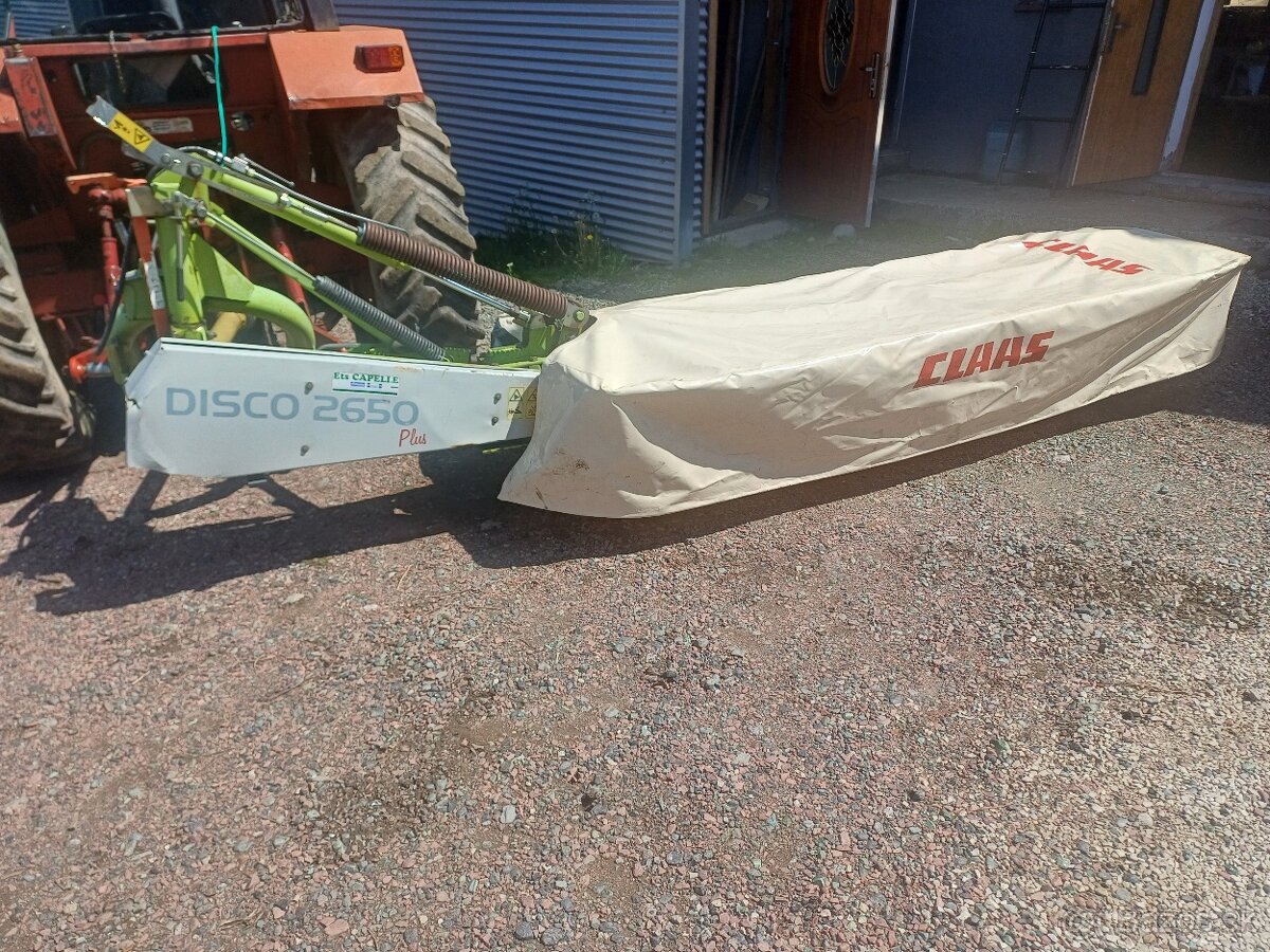 Diskova kosa, kosacka, sekacka, claas disco 2650+ dobry stav
