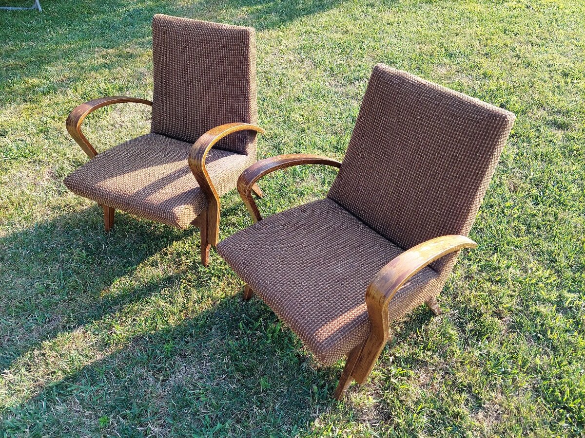 Retro kreslá na renováciu
