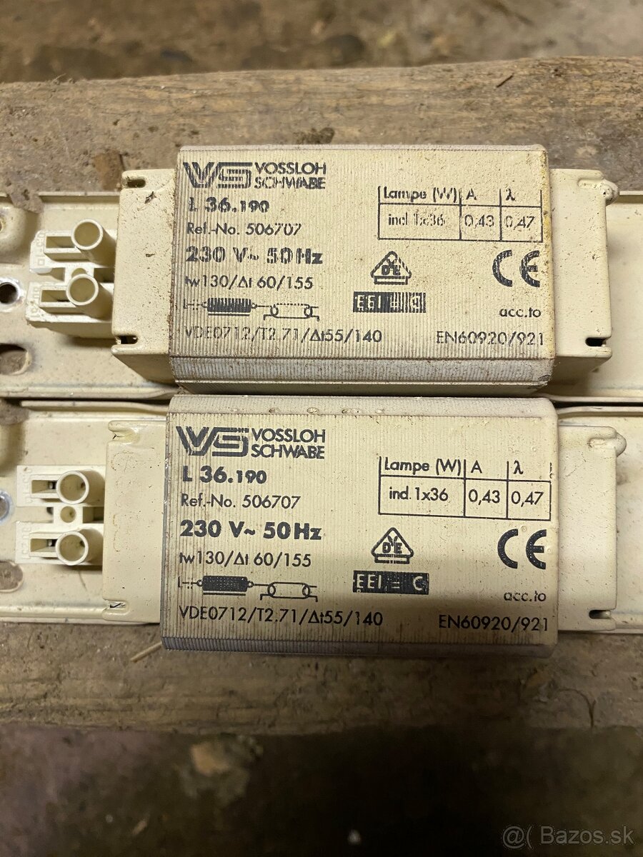 Trafo na neonku 36 w