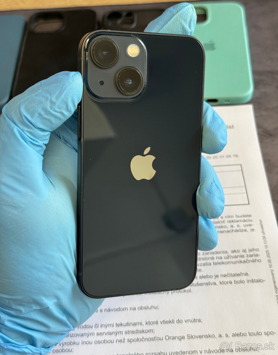 TOP Apple iPhone 13 Mini 128 GB Blue / 2 roky záruka / 86%