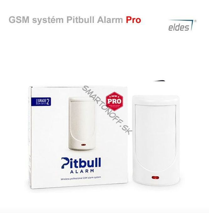 Pitbull alarm PRO GSM + magnetický zámok na dvere