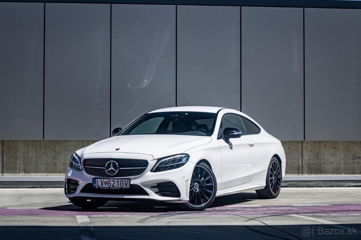 Mercedes-Benz C trieda Kupé 220d TOP STAV