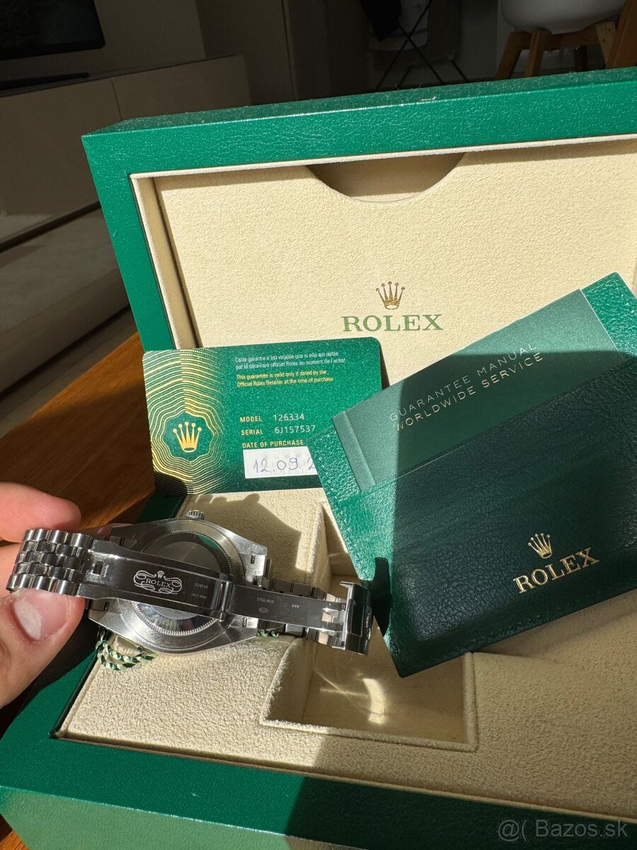 Rolex Datejust 41mm Stainless Steel