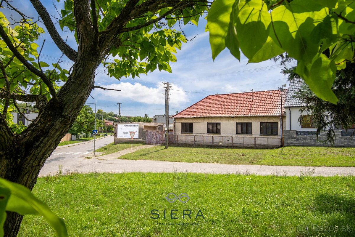 Na predaj, 4 izbový rodinný dom Dvorníky, okres Hlohovec