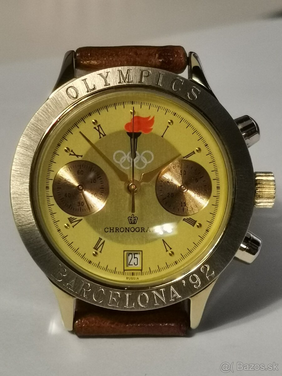 🕰️ Poljot Chronograph Barcelona '92 – Limited #16/4000 🕰️