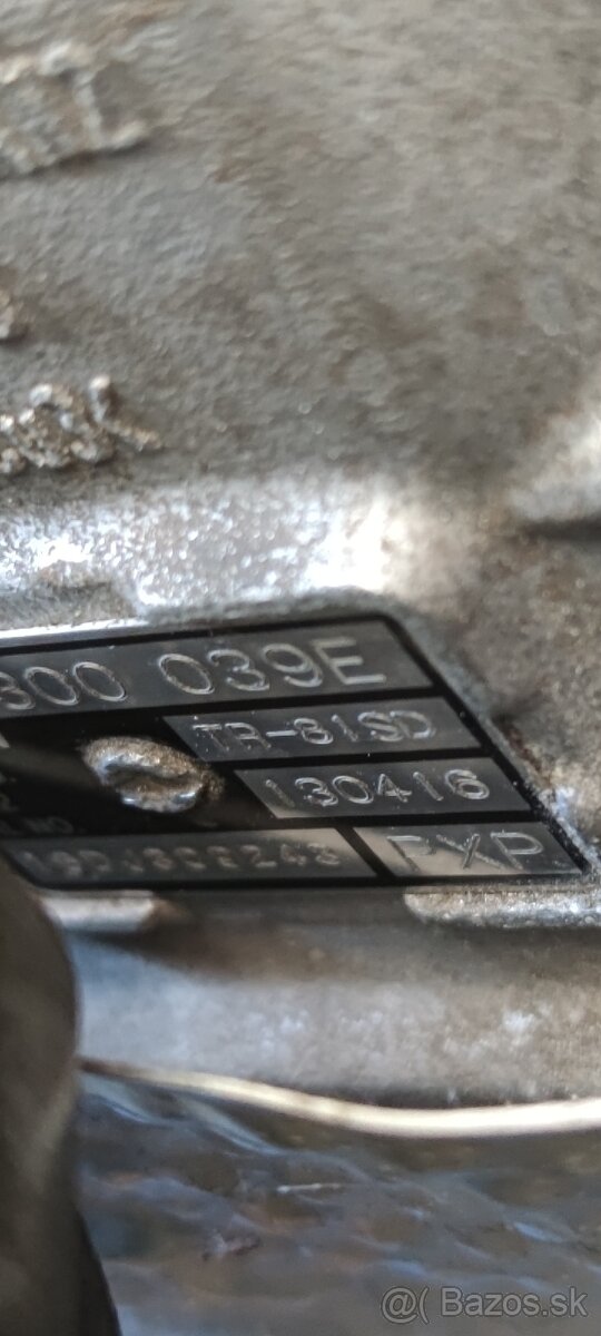 Prevodovka VW Touareg PXP