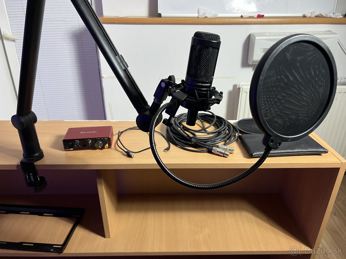 Predám štúdiový kompletný set na nahrávanie
