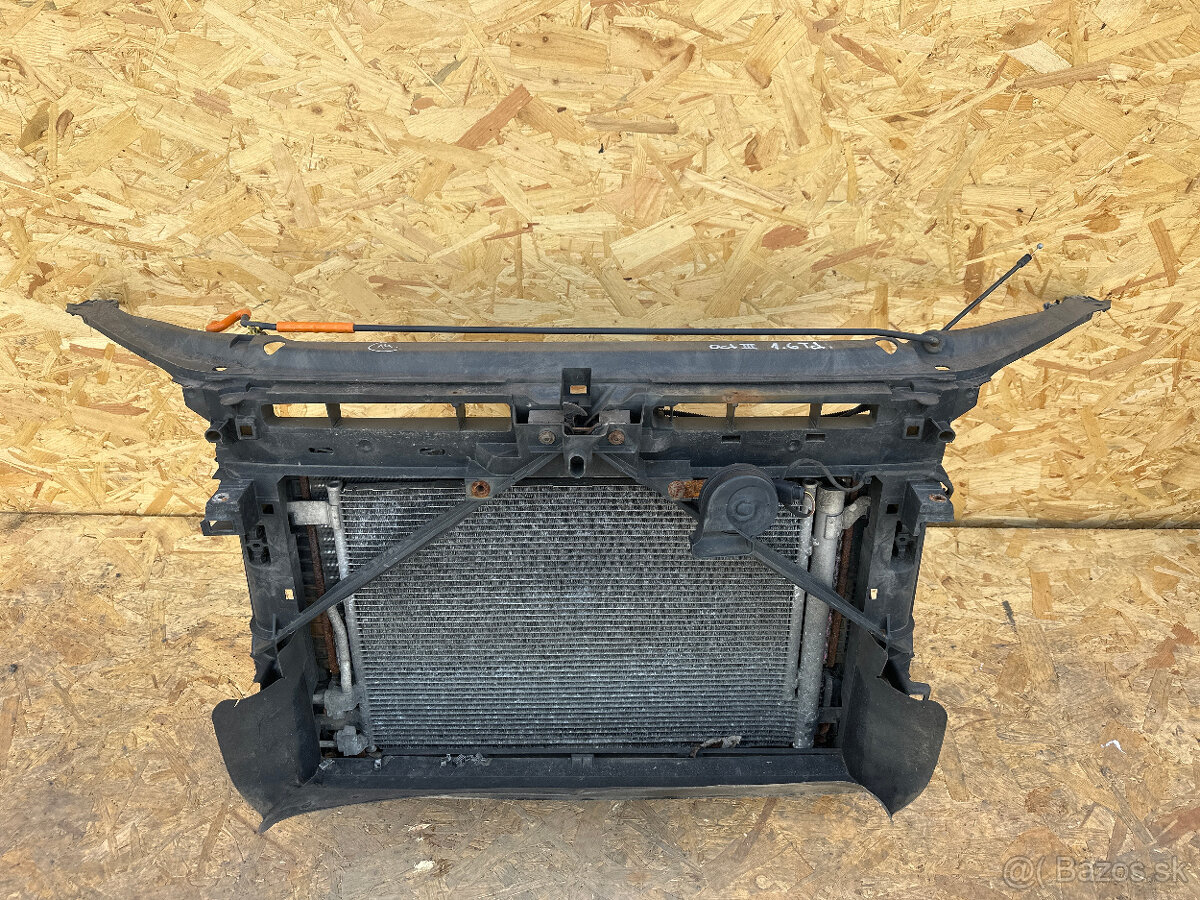 14.CHLADIČOVÁ STĚNA ŠKODA OCTAVIA III 1.6 TDI 14.CHLADIČOVÁ