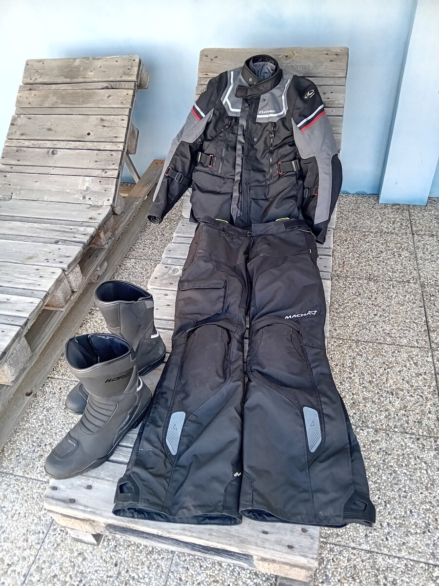 Bunda,nohavice,čižmy