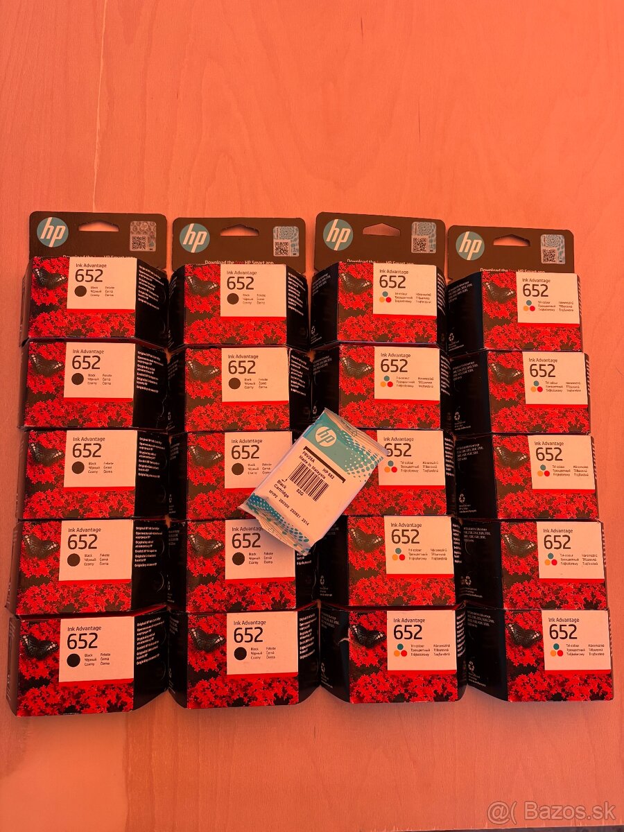 HP 652 tonery
