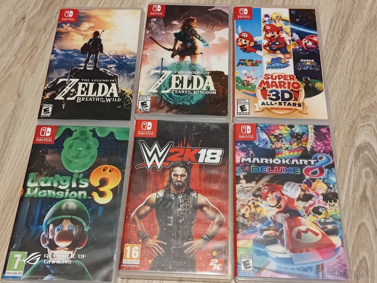 Nintendo switch hry - AKTUALNE