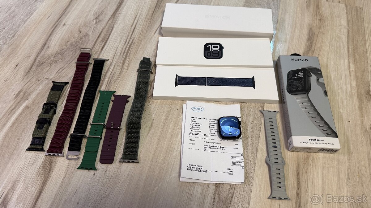 Vymenim Apple Watch 10 46mm v zaruke ako nove + naramky