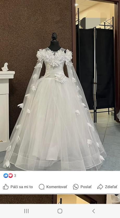 Šaty na prvé sväté prijímanie