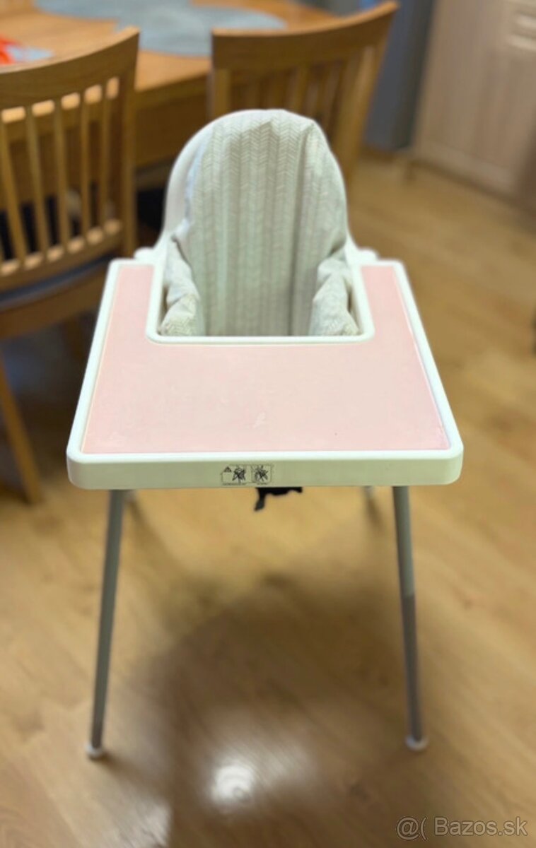 Jedalenska stolička pre deti IKEA