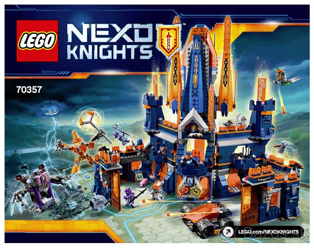 LEGO Nexo Knights 70357 z roku 2017.
