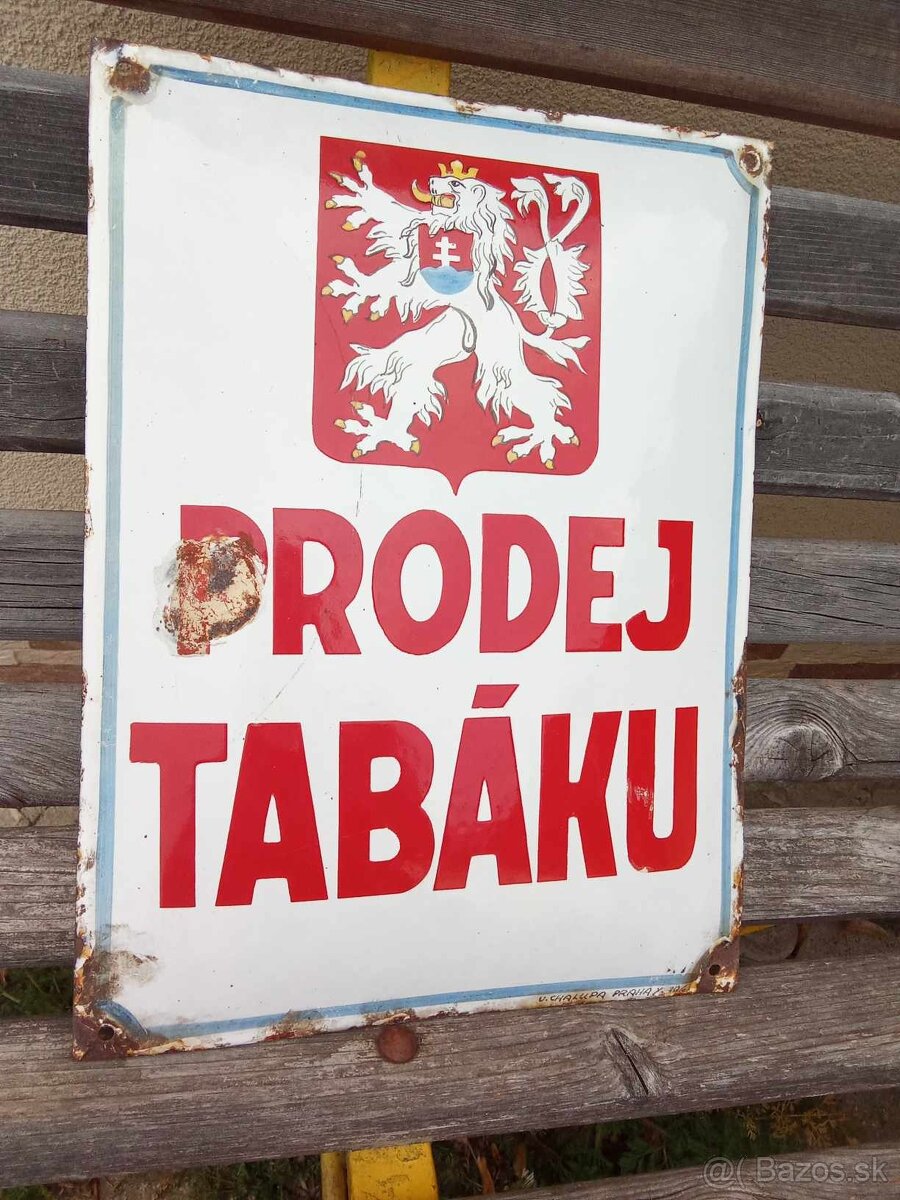 smalt cedula Prodej -I.Republika (CSR).