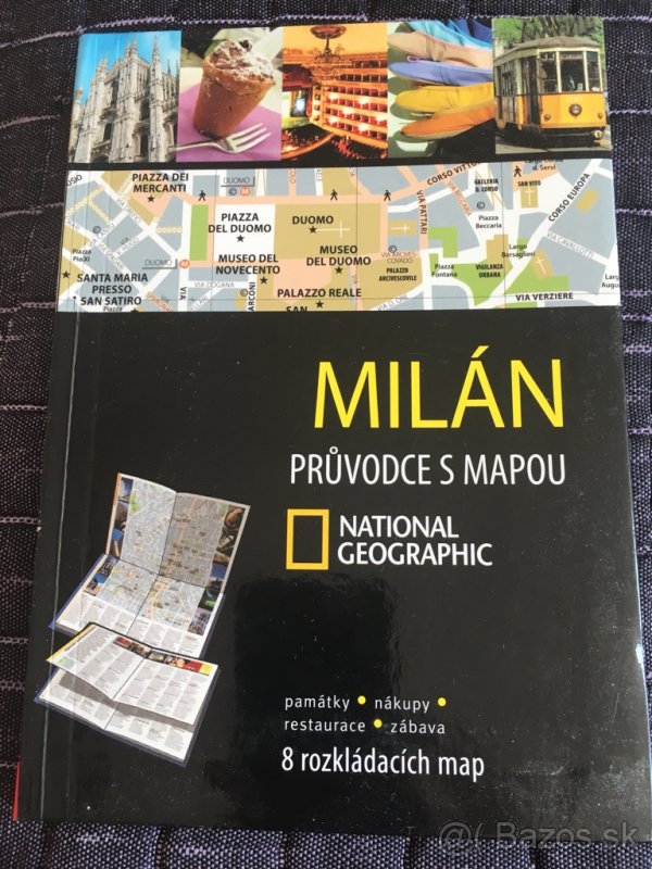 Milán pruvodce s mapou