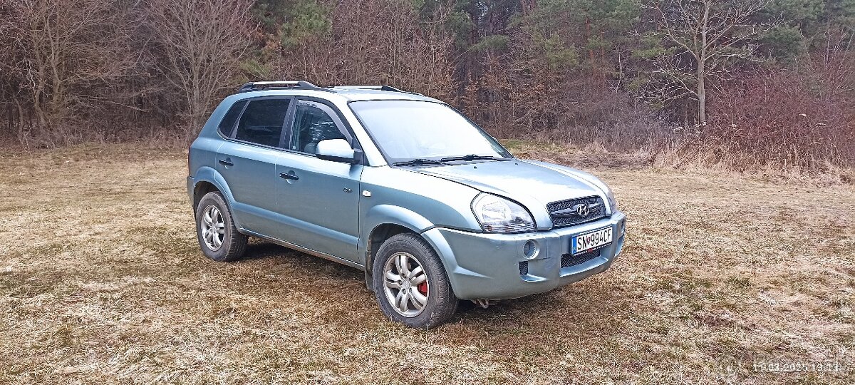 Hyundai tucson LPG plyn