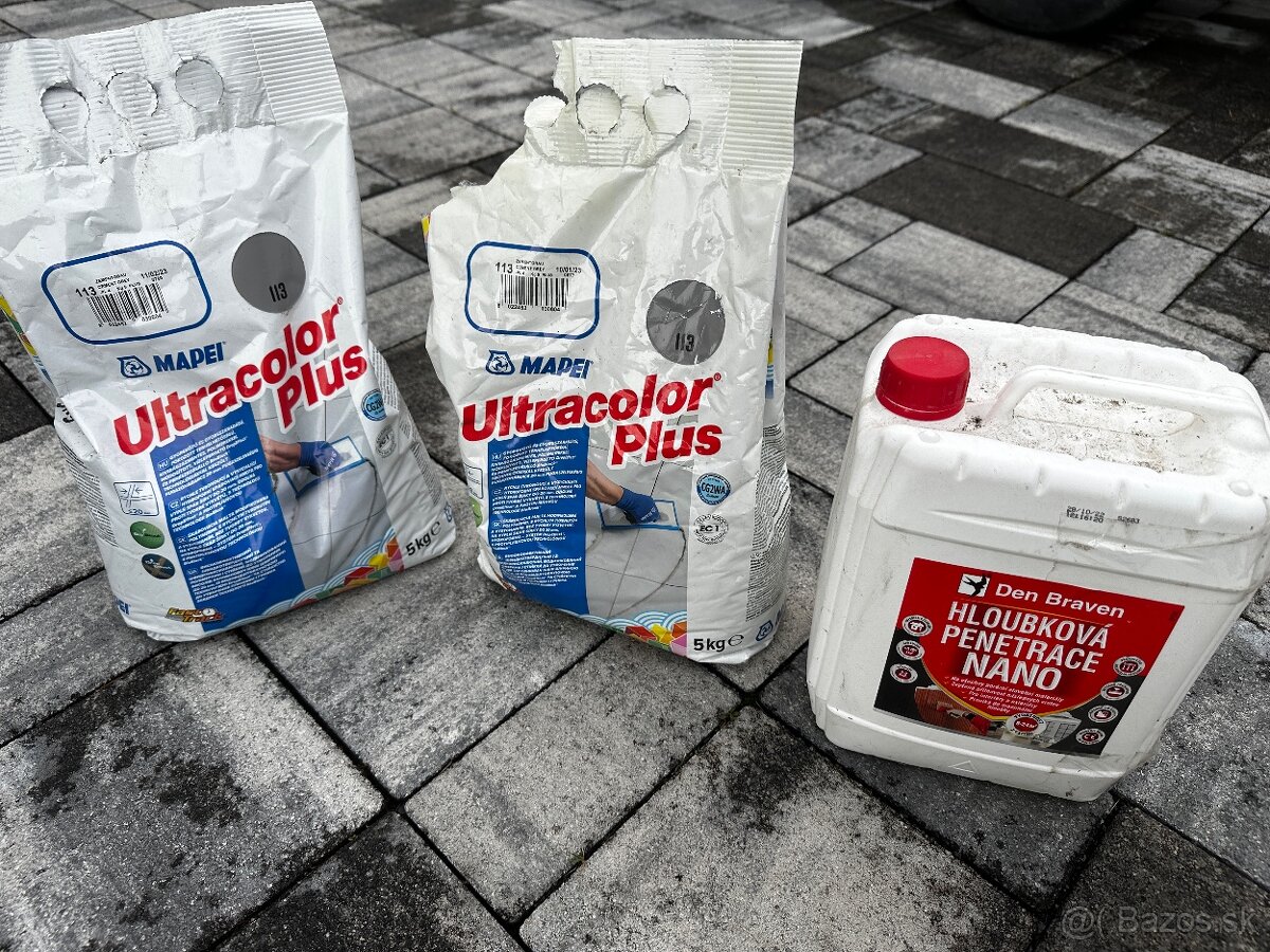 Sparovacka Mapei Ultracolor plus - 113 cement grey