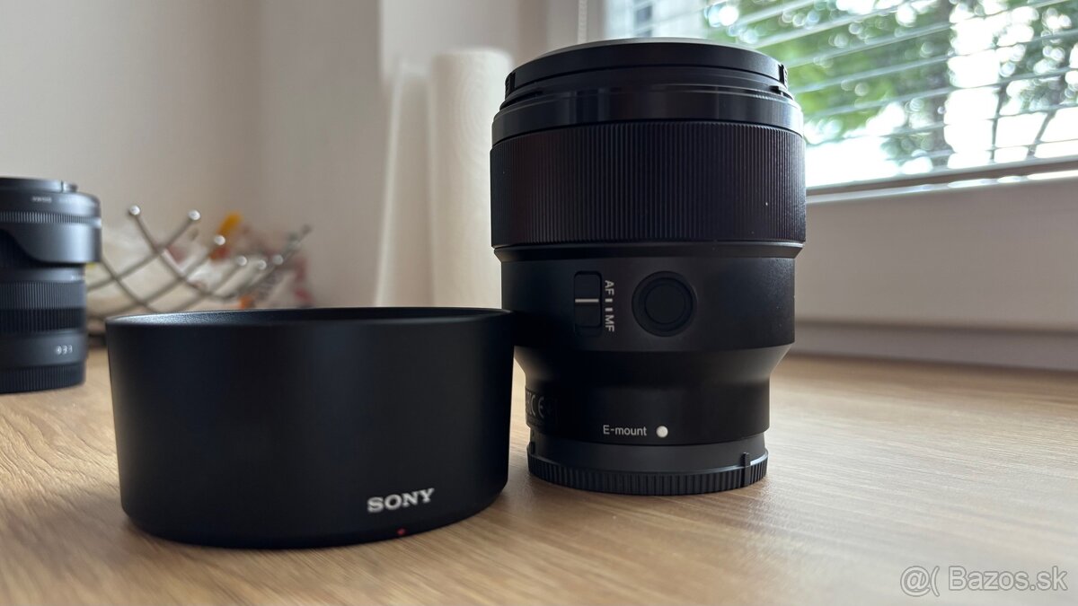 Predám Sony 85mm f/1.8 FE – skvelý stav