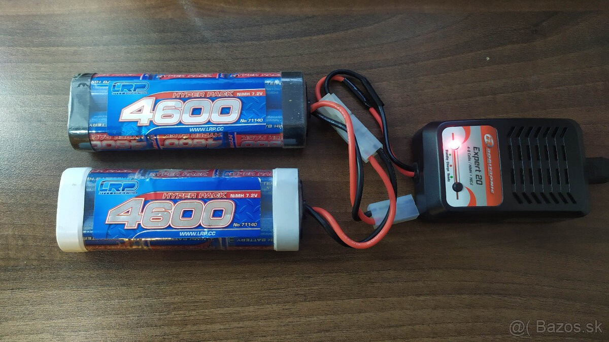 Predám 2 kusy akumulator 4600mAh, 7,2V, Nimh