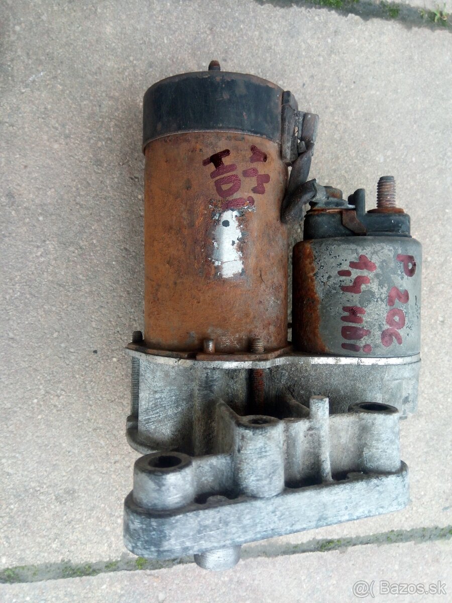 Štartér pre Peugeot 206 1,4 HDI